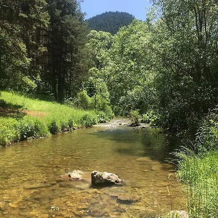 къща край реката -