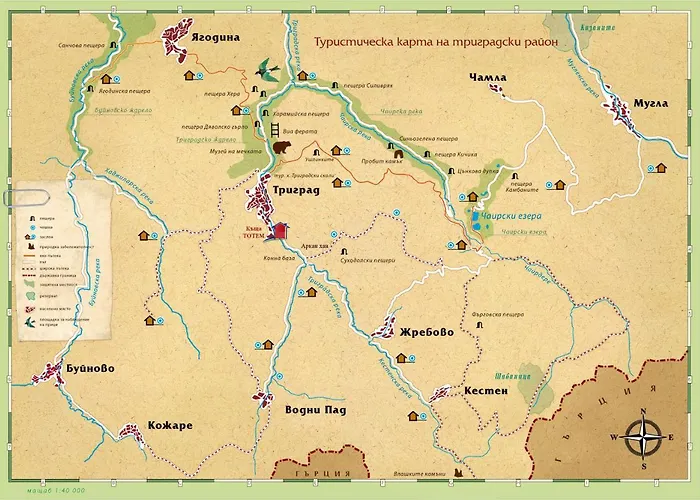 къща край реката - Semesterbostad